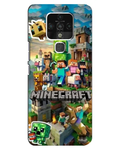 Чохол для TECNO Camon 16 з картинкою «Замок Minecraft» Чохол для TECNO Camon 16 з картинкою «Замок Minecraft»