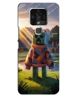 Чохол для TECNO Camon 16 з картинкою «Кріпер у светрі»