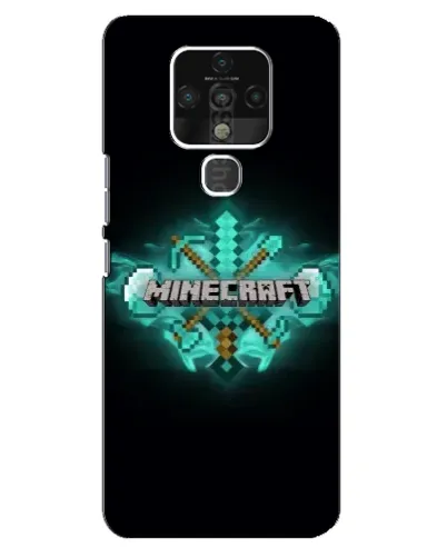 Чохол для TECNO Camon 16 з картинкою «Minecraft Diamond лого» Чохол для TECNO Camon 16 з картинкою «Minecraft Diamond лого»