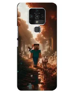 Чохол для TECNO Camon 16 з картинкою «Стів у лісі»