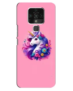 Чехол для TECNO Camon 16 с картинкой «Сказочный единорог»
