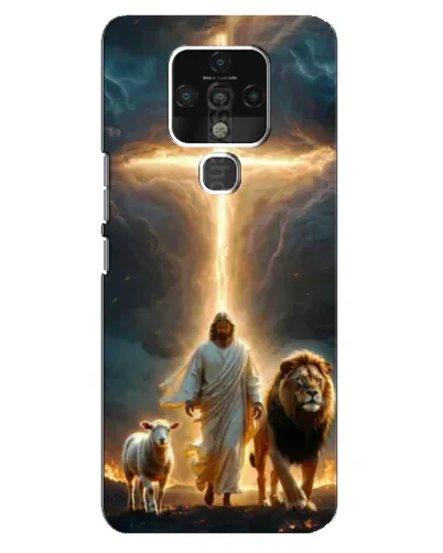 Чохол для TECNO Camon 16 з картинкою «Лев Юди та Світло»