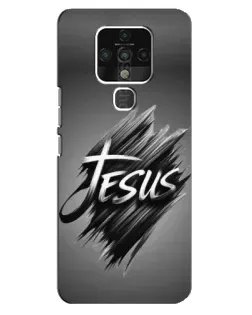 Чохол для TECNO Camon 16 з картинкою «Напис Jesus Graffiti»