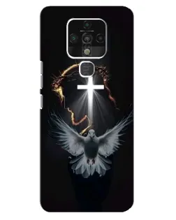 Чохол для TECNO Camon 16 з картинкою «Голуб та Світло»