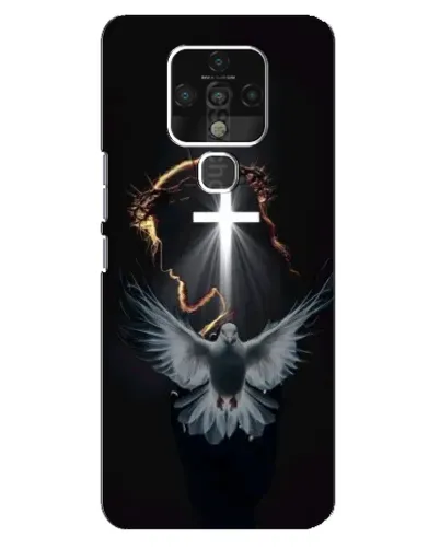 Чохол для TECNO Camon 16 з картинкою «Голуб та Світло»