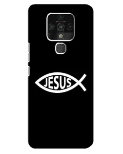 Чохол для TECNO Camon 16 з картинкою «Класичний Jesus»