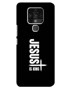 Чохол для TECNO Camon 16 з картинкою «Вертикаль віри Jesus»