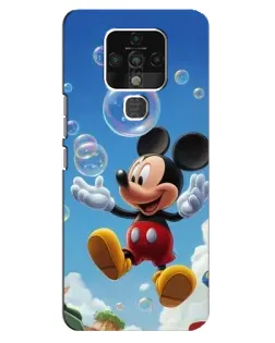 Чехол для TECNO Camon 16 с картинкой «Mickey и мыльные пузыри» Чехол для TECNO Camon 16 с картинкой «Mickey и мыльные пузыри»