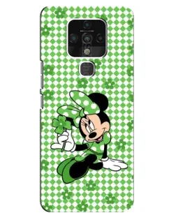 Чехол для TECNO Camon 16 с картинкой «Mickey в клетку» Чехол для TECNO Camon 16 с картинкой «Mickey в клетку»