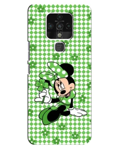 Чехол для TECNO Camon 16 с картинкой «Mickey в клетку»