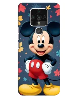 Чехол для TECNO Camon 16 с картинкой «Осенний Mickey Mouse» Чехол для TECNO Camon 16 с картинкой «Осенний Mickey Mouse»