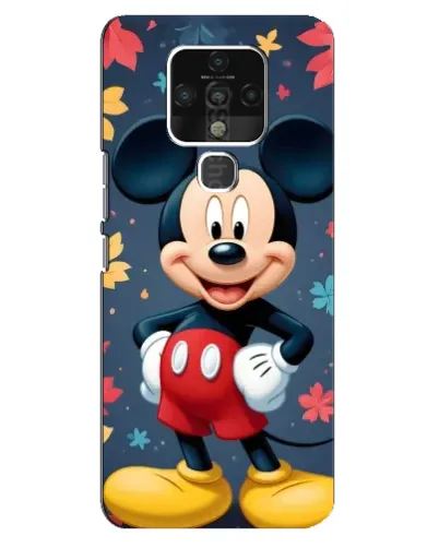 Чехол для TECNO Camon 16 с картинкой «Осенний Mickey Mouse»