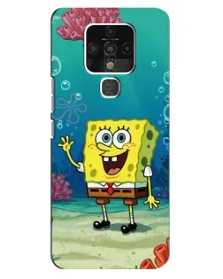 Чехол для TECNO Camon 16 с картинкой «Подводный привет»