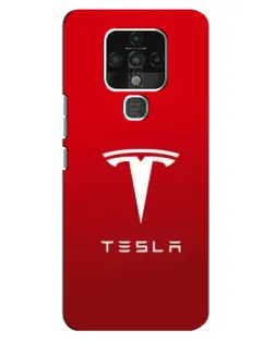 Чохол для TECNO Camon 16 з картинкою «Tesla Red Classic»