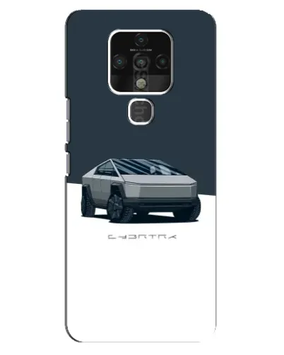 Чохол для TECNO Camon 16 з картинкою «Сріблястий Cybertruck Tesla» Чохол для TECNO Camon 16 з картинкою «Сріблястий Cybertruck Tesla»