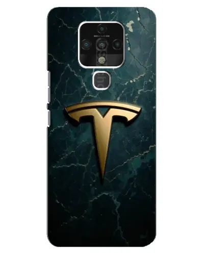Чохол для TECNO Camon 16 з картинкою «Мармурова Tesla Gold» Чохол для TECNO Camon 16 з картинкою «Мармурова Tesla Gold»