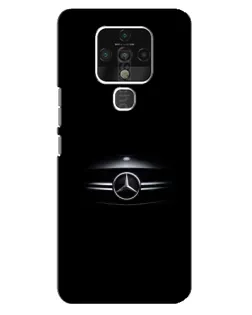 Чохол для TECNO Camon 16 з картинкою «Mercedes — абстрактні лінії»