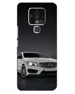 Чохол для TECNO Camon 16 з картинкою «Mercedes AMG GT Silver»