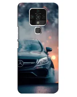Чохол для TECNO Camon 16 з картинкою «Mercedes — нічне місто»