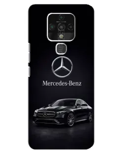 Чохол для TECNO Camon 16 з картинкою «Mercedes — решітка радіатора»