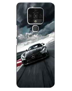Чохол для TECNO Camon 16 з картинкою «Гоночний Mercedes AMG»