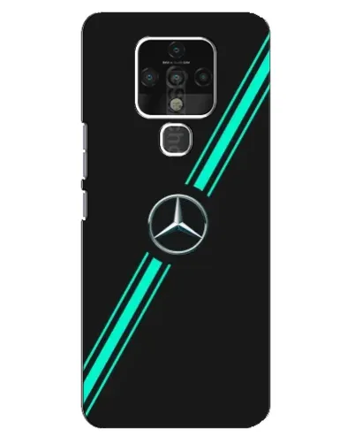 Чехол для TECNO Camon 16 с картинкой «Спортивные линии Mercedes» Чехол для TECNO Camon 16 с картинкой «Спортивные линии Mercedes»