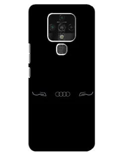Чохол для TECNO Camon 16 з картинкою «Audi — світловий підпис»
