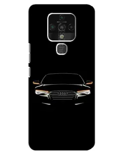 Чохол для TECNO Camon 16 з картинкою «Audi — нічний контур»