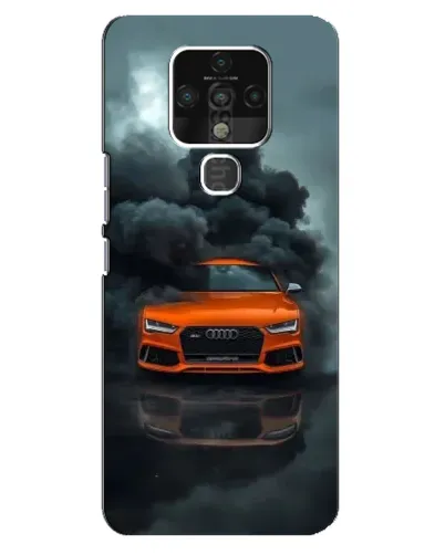 Чохол для TECNO Camon 16 з картинкою «Audi у хмарах диму» Чохол для TECNO Camon 16 з картинкою «Audi у хмарах диму»
