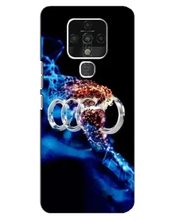 Чохол для TECNO Camon 16 з картинкою «Енергія лого Audi»