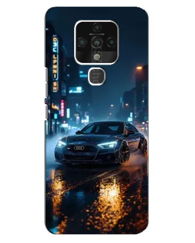Чохол для TECNO Camon 16 з картинкою «Нічне місто та Audi» Чохол для TECNO Camon 16 з картинкою «Нічне місто та Audi»