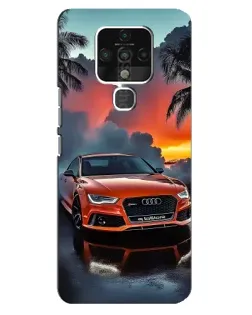 Чохол для TECNO Camon 16 з картинкою «Audi — захід сонця»