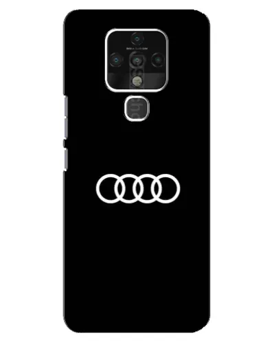 Чохол для TECNO Camon 16 з картинкою «Audi White Logo» Чохол для TECNO Camon 16 з картинкою «Audi White Logo»