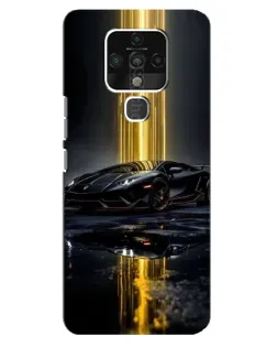 Чохол для TECNO Camon 16 з картинкою «Нічний Lamborghini драйв»