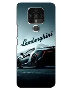 Чохол для TECNO Camon 16 з картинкою «Класичний Lamborghini надпис»