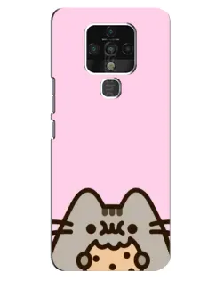 Чохол для TECNO Camon 16 з картинкою «Pusheen та печиво» Чохол для TECNO Camon 16 з картинкою «Pusheen та печиво»