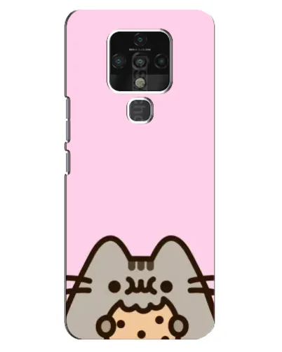 Чохол для TECNO Camon 16 з картинкою «Pusheen та печиво» Чохол для TECNO Camon 16 з картинкою «Pusheen та печиво»
