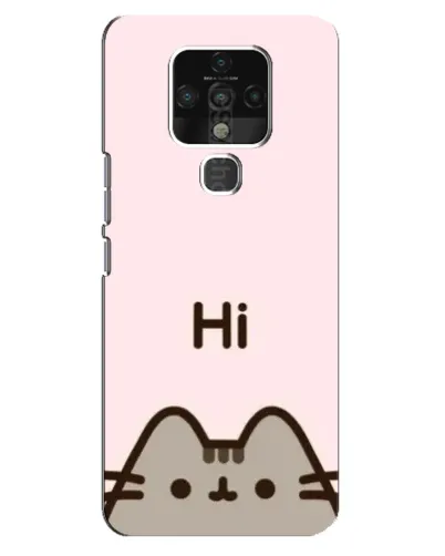 Чохол для TECNO Camon 16 з картинкою «Пушин каже Hi» Чохол для TECNO Camon 16 з картинкою «Пушин каже Hi»
