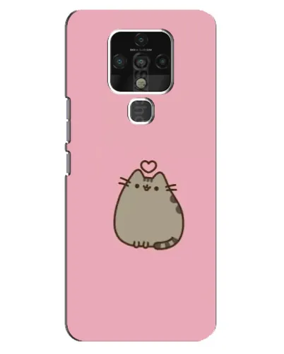 Чохол для TECNO Camon 16 з картинкою «Pusheen серце» Чохол для TECNO Camon 16 з картинкою «Pusheen серце»