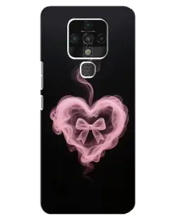 Чохол для TECNO Camon 16 з картинкою «Димчасте серце» Чохол для TECNO Camon 16 з картинкою «Димчасте серце»