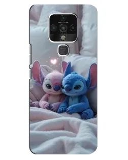 Чохол для TECNO Camon 16 з картинкою «Плюшеві Стіч Ангел» Чохол для TECNO Camon 16 з картинкою «Плюшеві Стіч Ангел»