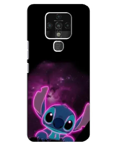 Чохол для TECNO Camon 16 з картинкою «Неоновий Stitch»