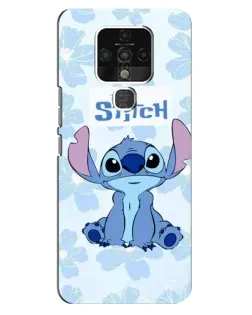 Чохол для TECNO Camon 16 з картинкою «Stitch серед квітів» Чохол для TECNO Camon 16 з картинкою «Stitch серед квітів»