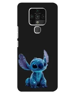 Чохол для TECNO Camon 16 з картинкою «Стіч на чорному» Чохол для TECNO Camon 16 з картинкою «Стіч на чорному»
