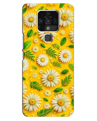 Чохол для TECNO Camon 16 з картинкою «Ромашкове сонце»