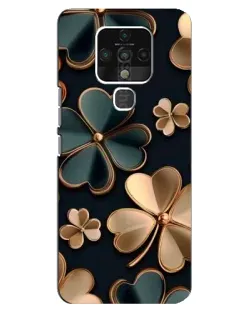 Чохол для TECNO Camon 16 з картинкою «Конюшина в золоті»