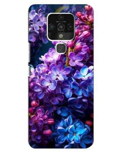 Чохол для TECNO Camon 16 з картинкою «Бузковий цвіт»