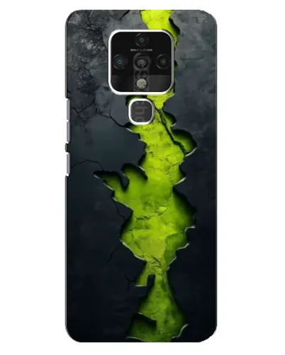 Чохол для TECNO Camon 16 з картинкою «Салатовий розлом скелі» Чохол для TECNO Camon 16 з картинкою «Салатовий розлом скелі»