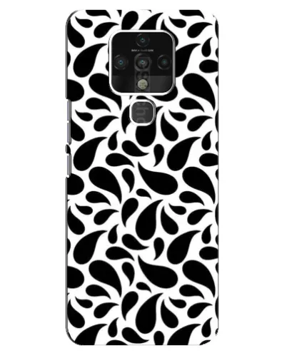 Чохол для TECNO Camon 16 з картинкою «Контрастні чорні краплі» Чохол для TECNO Camon 16 з картинкою «Контрастні чорні краплі»