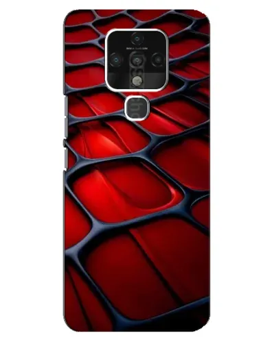 Чохол для TECNO Camon 16 з картинкою «Червона глянцева сітка» Чохол для TECNO Camon 16 з картинкою «Червона глянцева сітка»